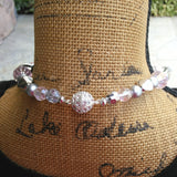Crystal Statement Necklace, Chunky Statement Necklace, Silver Bib, Crystal Collar, Designer Inspired