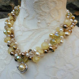 Vintage Pearl Pendant Bridal Necklace - Unique Wedding Jewelry - Amazing Gift